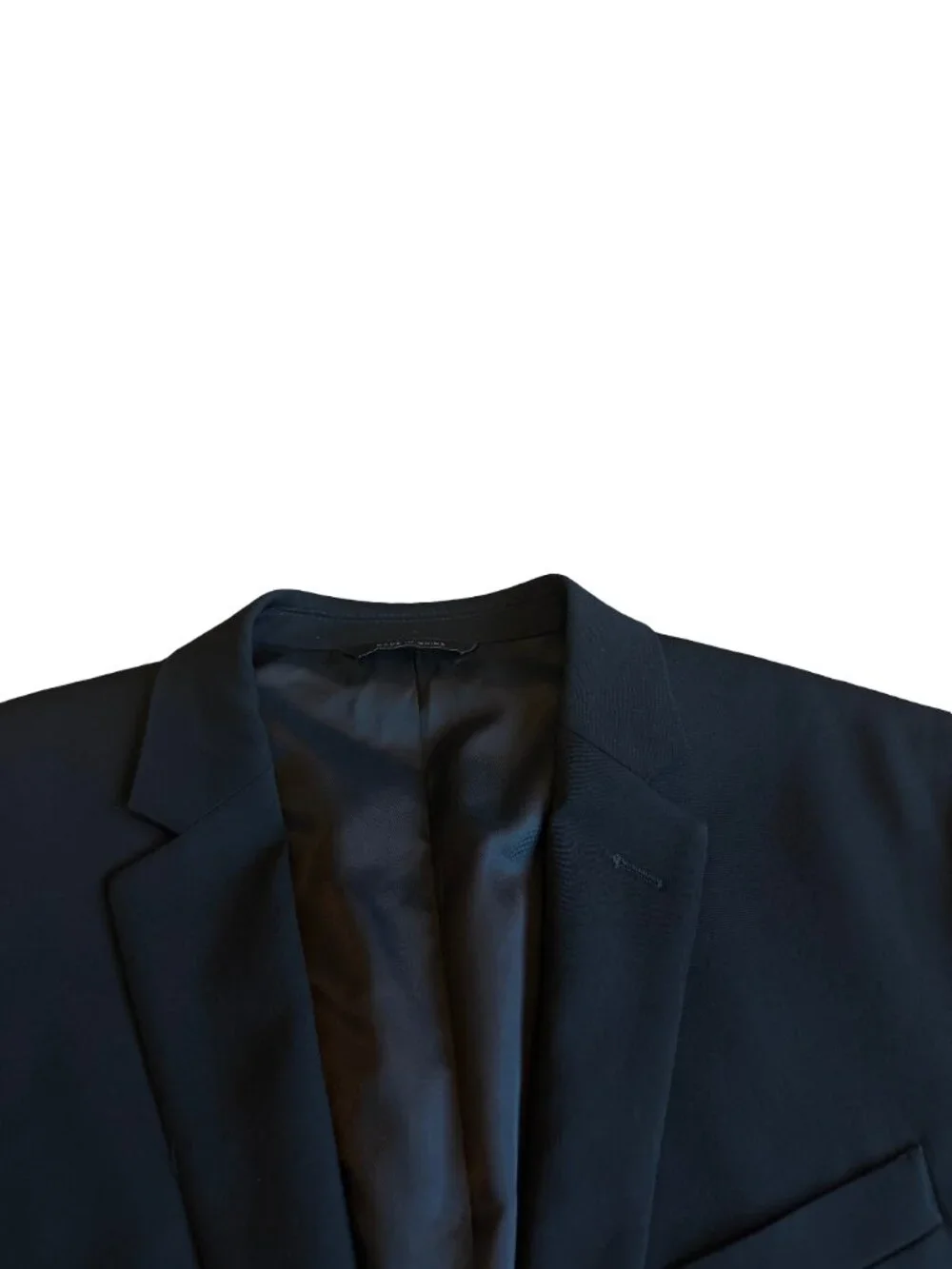 Banana Republic Modern Slim Fit Navy Lanifico Wool Blazer Sport Size 42R Men's